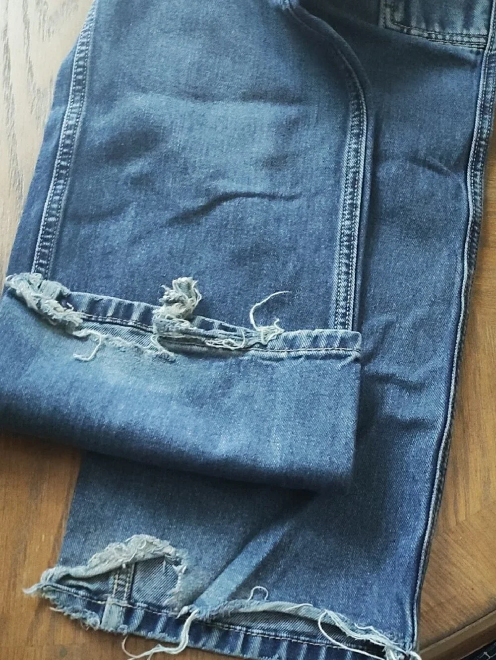 Old Navy Dark Blue Wide-Leg Jeans